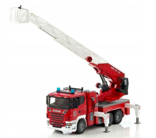 Bruder 03590 Scania Fire Truck+Vodný rebrík