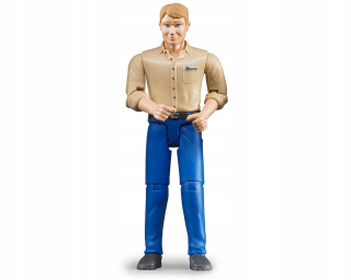 Bruder 60006 Pracovník figurín Man 11cm