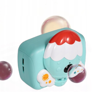 Bublinová kamera s hudobnou ľahkou elektrickou bublou