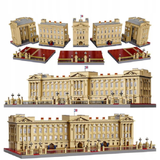 Buckingham Palace House Model Slávna architektúra