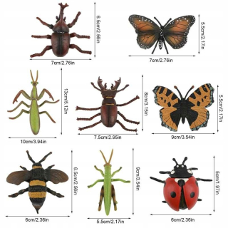 Bug hračky plastové chyby falošné chyby hmyzu hmyz