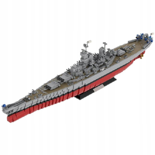 Buildmoc Iowa Class Warship US Missouri BB