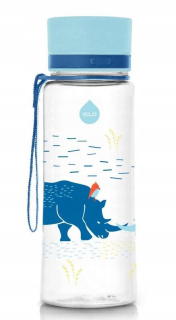 Fľaša na vodu, džús EKO EQUA 400ml Rhinoceros
