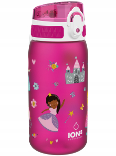 Fľaša pre deti pre vodu Ion8 400 ml princezná