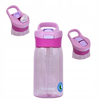 Tritana fľaša na vodu s bpafree slamy 500 ml
