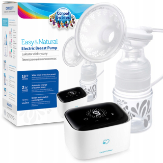 CANPOL Easy Natural Electric Loctator + fľaša