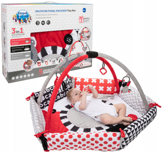 Canpol Sensory Mat pre kontrastné zábavné 3in1