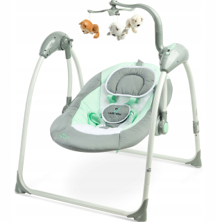 Caretero Electric Swing Sensor Crying +diaľkové ovládanie
