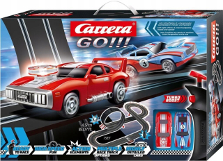 Carrera Go !!! - Tux pneumatík (4,9 m), Carrera