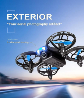 Cevennesfe V8 Mini Drone 4K 1080p HD WiFi F Camera
