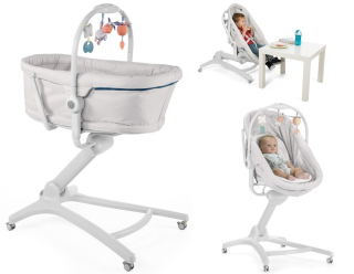 Chicco Baby Hug 4in1 paluba stoličky Glacial