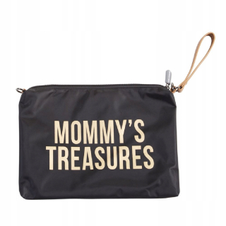 Childhome - Mama's Treasures Black -Gold Treasures Candbag