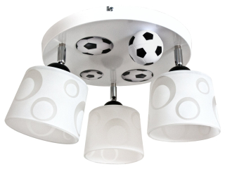Zaujímavá stropná lampa Mundial 3 White - môžete LED LED