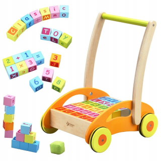 Classic World Walker Pusher Trolley pre deti +