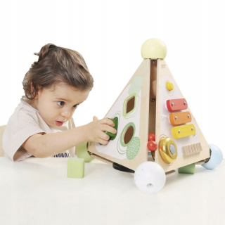 Klasická svetová činnosť box 4in1 aktivita pyramída