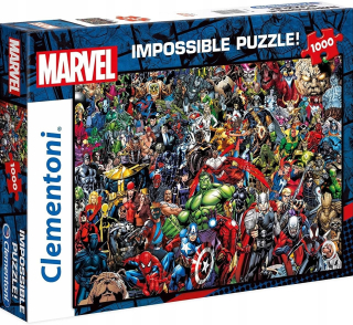 Clementoni nemožné puzzle Avengers Marvel 1000