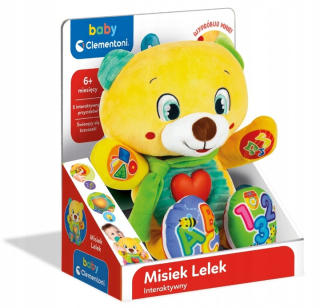 Clementoni Interactive Misiek Lelek hovorí
