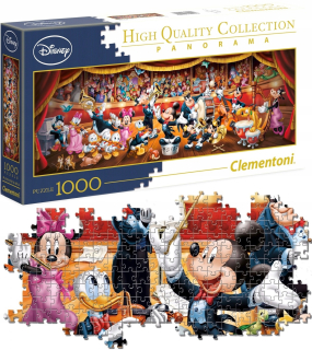 Clementoni puzzle panoramatický orchester 1000 el
