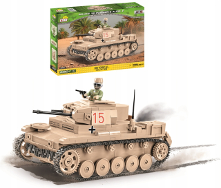 COBI 2527 Panzer II AUSF Tank. F 420 blokov