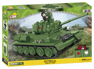 COBI 2542 Historická zbierka druhej svetovej vojny T 34-85