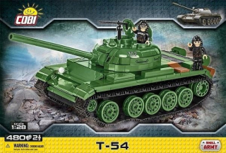 COBI 2613. MALÁ ARMÁDA. T-54, SOVIETSKY ZÁKLADNÝ NÁDRŽ