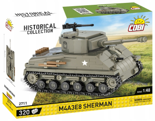 COBI 2711 American Tank M4A3E8 Sherman