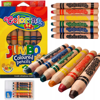 Colorino prvé ceruzky pre batoľa hrubé 1,5 cm