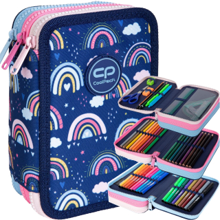 Coolpack tri -Chamber Cencil Case Case Dreams