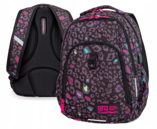 Coolpack School Backpack Girls Leopard 18044