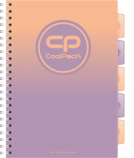 Coolpack Zeszyt Gradient Kołozeszyt A4 Berry