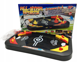 Cymbbergaj Pinball 2in1 Sports Arcade Game