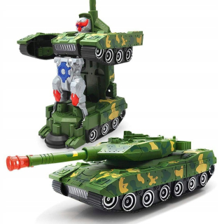 Transformers Robot 2in1 Tank Drives LED zvuky