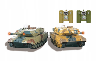 Tank súprava 2 ks pre bitku s meračom hit