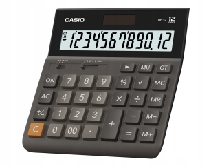 Kalkulačka kancelária Casio DH-12BK-S