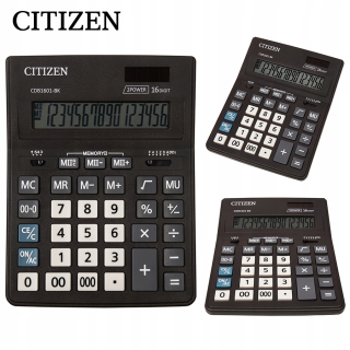Kalkulačka kancelária Citizen CDB1601-BK
