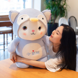 Karikatúra mačiek plnené zvieratá plyšové hračky kawaii mäkké