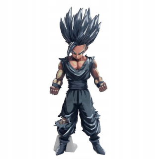 Karikatúra Dragon Ball Drawing Sun Gohan Black Blízko