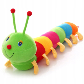 Caterpillar Doll Hračka 50 cm plyšová plnená bábika