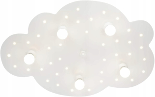 Stropná lampa Elobra 126295 E14 biela
