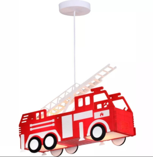 Stropná lampa Globo 15726 E27 pomaranče a červené