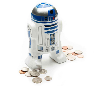 Ceramic Piggy Bank Disney Star Wars R2-D2 R2D2
