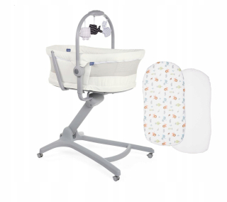 Chicco Baby Hug Air 4in1 biela snehová posteľ zadarmo