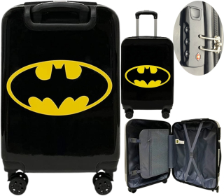 Detský kufr Batman Eplusm 45 ns Black,