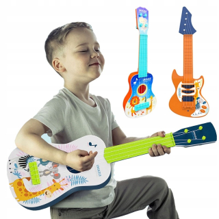 Deti a#39; karikatúra ukulele mini štvorpruh