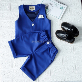 Boys Girls Summer Ves vesty Sets