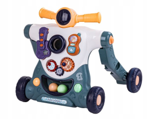 Educational Walker 3in1 Pusher Scooter Ride n