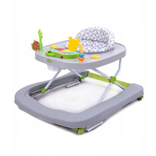 Detský chodec 4Baby Walk'n Push Light Grey