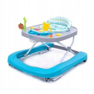 Detský chodec 4Baby Walk'n Push Tyrquoise