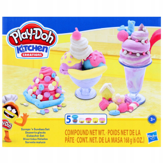 Play-Doh Cesto dezert ľadová kuchynská zmrzlina zásah