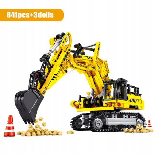 City Engineering Car Bulldozer Crane Technical
